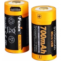 Аккумулятор 16340 Fenix 700 mAh Li-ion с разъемом для USB купить в Твери