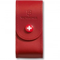 Чехол Victorinox 4.0521.1 кожаный для ножей 91мм 5-8 уровней красный купить в Твери