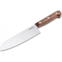 Кухонный нож Boker Cottage-Craft Santoku, сталь С75, рукоять дерево купить в Твери