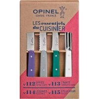 Набор ножей Opinel Les Essentiels Art deco, нержавеющая сталь, (4 шт) купить в Твери