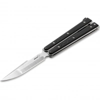 Складной нож-бабочка Boker Plus Balisong, сталь Satin Finish 440C, рукоять G-10 купить в Твери