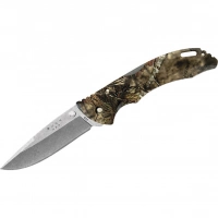 Складной нож Buck Bantam Mossy Oak Camo, сталь 420НС, рукоять  нейлон купить в Твери