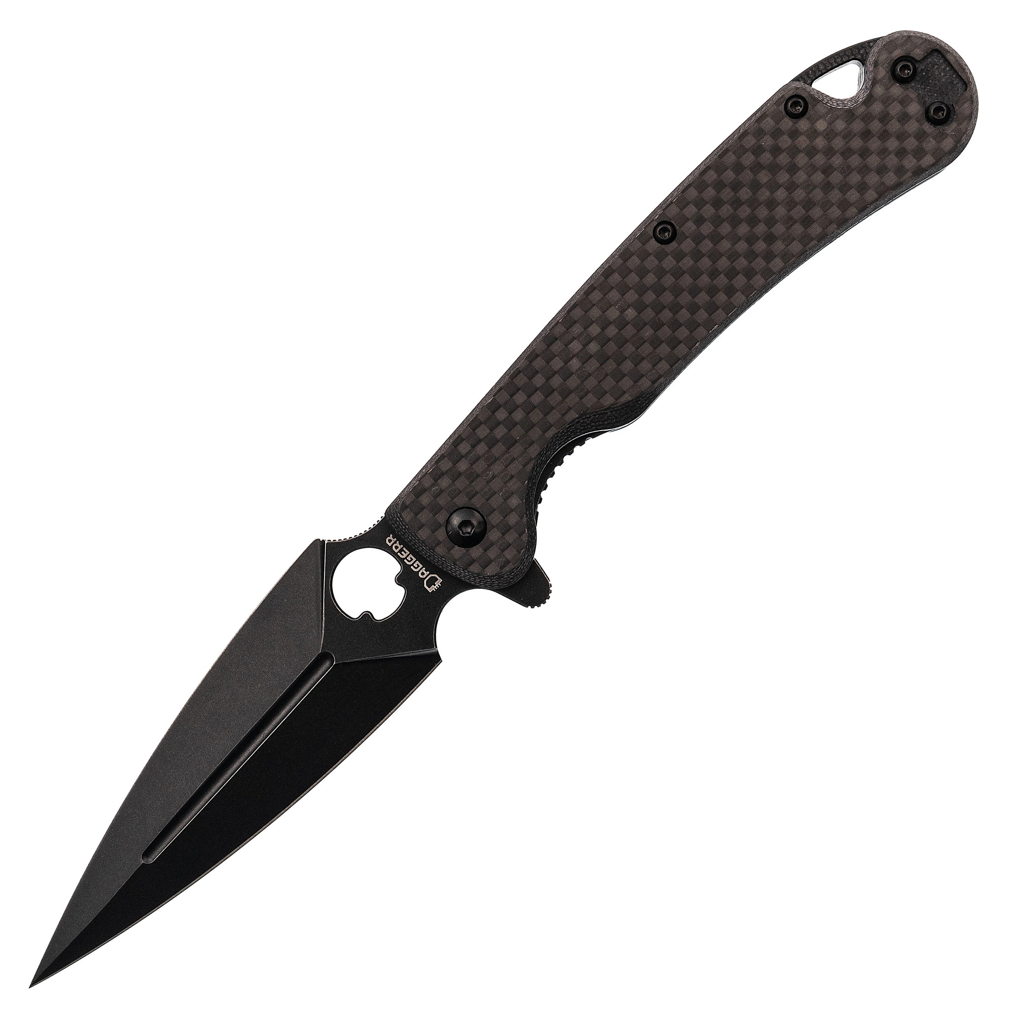 Складной нож Daggerr Arrow Flipper Carbon Fiber, сталь D2