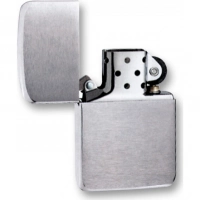 Зажигалка ZIPPO 1941 Replica™ с покрытием Brushed Chrome, латунь/сталь, серебристая, 36x12x56 мм купить в Твери