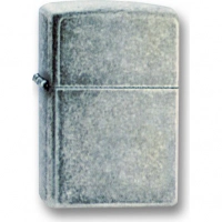 Зажигалка ZIPPO Antique Silver Plate, латунь с покрытием ™Plate, серебристый, матовая, 36х12×56 мм купить в Твери