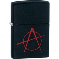 Зажигалка ZIPPO Classic А с покрытием Black Matte, латунь/сталь, чёрная, матовая, 36x12x56 мм купить в Твери